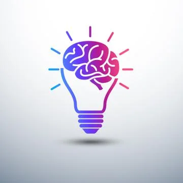 Brain idea Stock Illustration