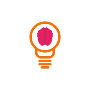 Brain idea vector design template illustration 스톡 일러스트