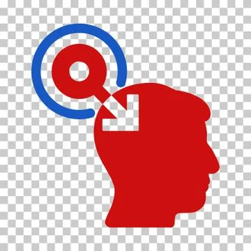 Brain Interface Plug-In Vector Icon Stock Illustration