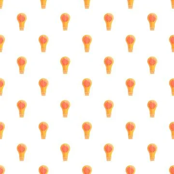 Brain light bulb pattern representing creative thinking and innovation Stockillustratie