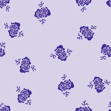 Brain lightning bolt for stimulation glyph seamless pattern 库存插图