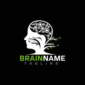 Brain logo Stock Illustration