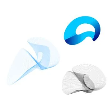 Brain logo, illustration, vector Stock Illustration