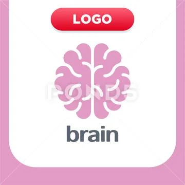 Brain logo vector template design. Brainstorm Logo ideas