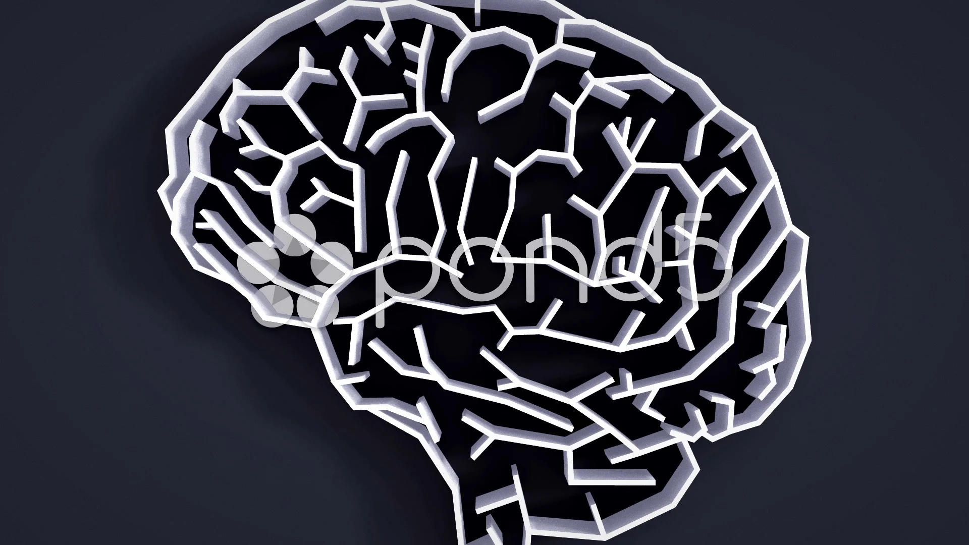 brain maze animation high definition | Stock Video | Pond5