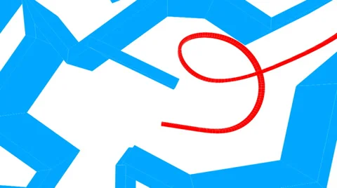 Brain Maze (HD) Stockbeeldmateriaal 31437095