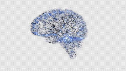 BRAIN MIND SET 4K WITH ALPHA CHANNEL Vidéo 332558304