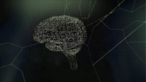 Brain neural network 4K (loop) Stock Footage 122513314