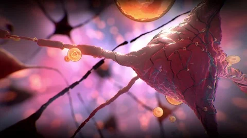 Brain neuron death Stock Footage 70127357