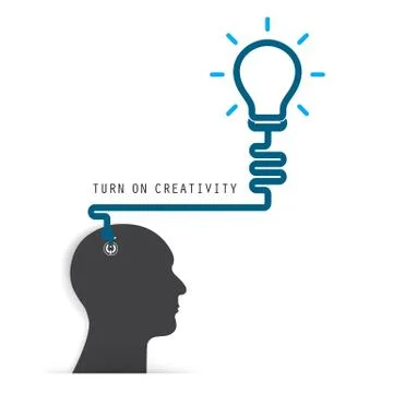 Brain opening concept.Creative brain abstract vector logo design template. Co Stock Illustration