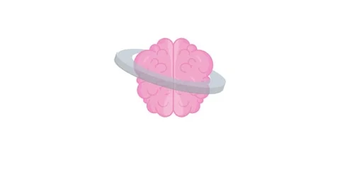 A brain with a padlock symbolizing security and protection of thoughts and .. 스톡 동영상 332388911