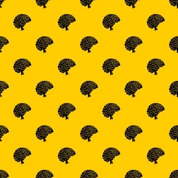 Brain pattern vector Stock Illustration