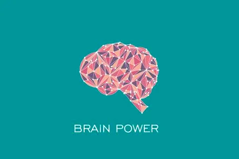 Brain power concept Stock Illustration