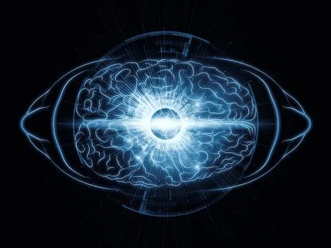 Brain power Stock Illustration