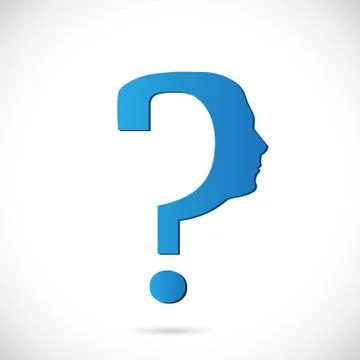 Brain Question Illustration Stock Illustration