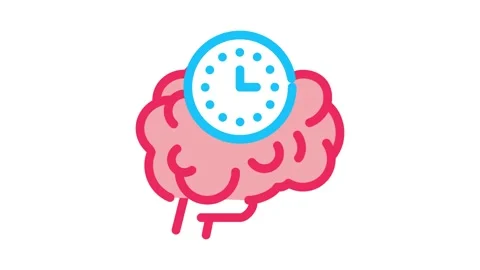 Brain reaction time Icon Animation Stock Footage 145275833