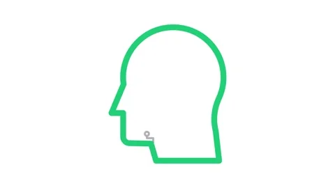 A brain representing knowledge and creativity in a modern design. 스톡 동영상 334766231