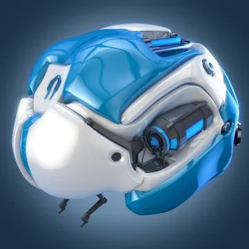 Brain robot concept 스톡 일러스트