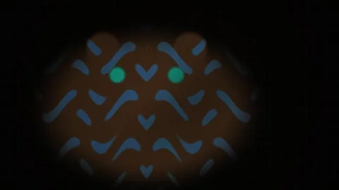 Brain scan with glowing neurons active. Stock Footage 337500586