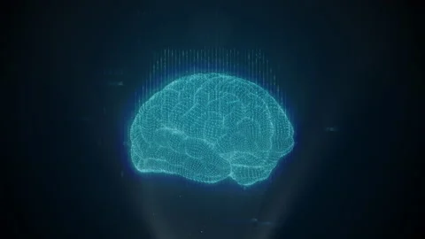 Brain scan technology. 3D Animation of H... | Stock Video | Pond5