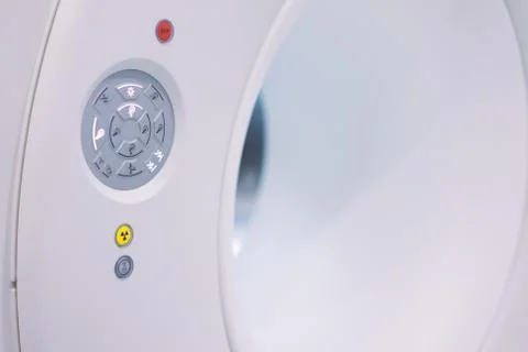 Brain scanner in the operating room. Stock Photos