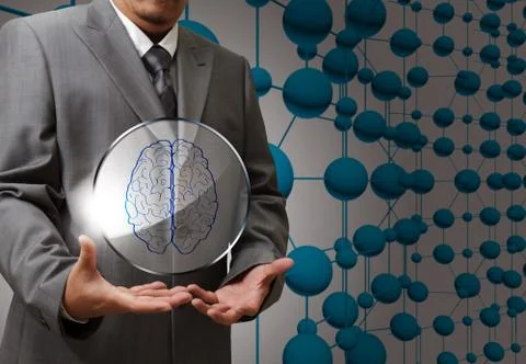 Brain sign Stock Illustration