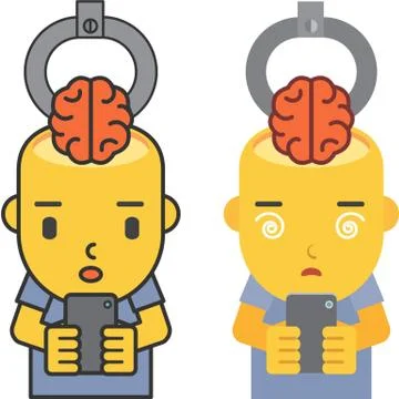 Brain Stolen Stock Illustration
