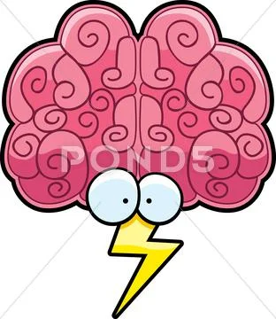 Brain Storm Stock Illustration