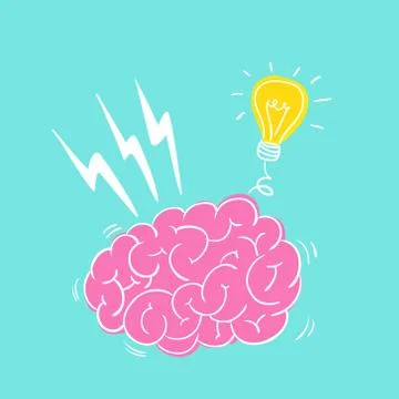 Brain storming vector illustration Stock Illustration