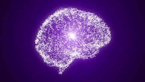 Brain study, MRI, brain section analysis. Technologies and medicine Stock-Footage 148891295