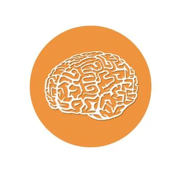 Brain symbol Stock-Illustration