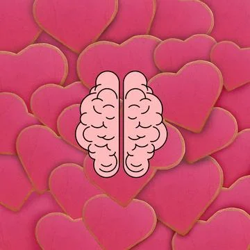 Brain symbolizing the connection between critical thinking, wisdom, and rat.. イラスト素材