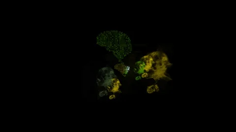 Brain technology Stockbeeldmateriaal 304268331