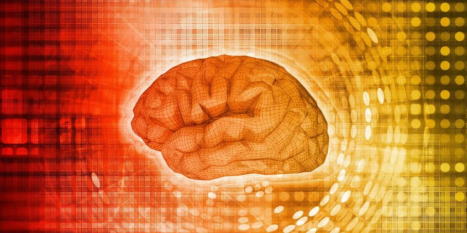 Brain Technology Stock Photos