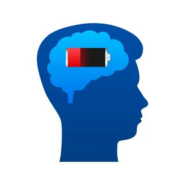 Brain, think loading concept with idea processed on a lightbulb bar. Vector Stock Illustration