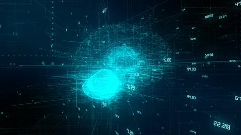 Brain thinking mental cognition of thought creativity thinking  Stock Illustration