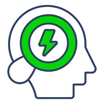 Brain training Finance Related Vector Line Icon. Editable Stroke Pixel Perfec Stock Illustration