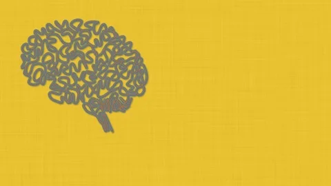 Brain Untangling 4K (loop) Video stock 71835136