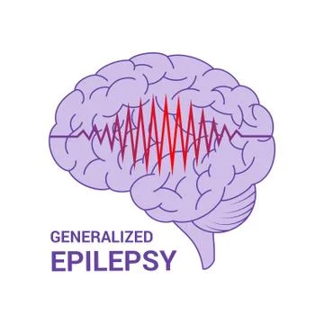 Brain vector icon Stock Illustration