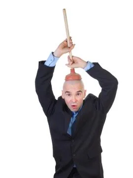 Brain washing. Stock Photos