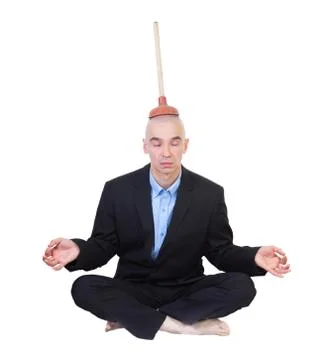 Brain washing. Stock Photos