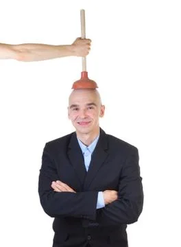 Brain washing. Stock Photos