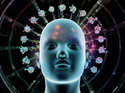 Brain Wave Stock Illustration