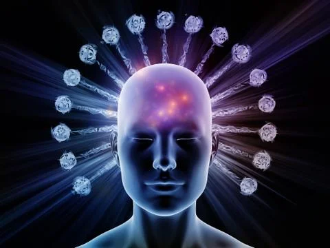 Brain Wave Stock Illustration