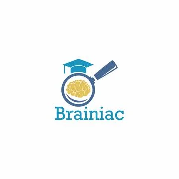 Brainiac Logo Stock-Illustration