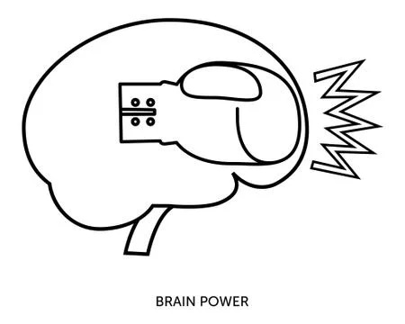 Brainpunch Stock Illustration