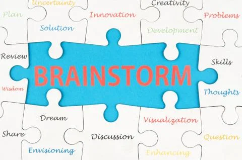 Brainstorm concept Stock Illustration