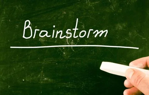 Brainstorm concept Illustrazione stock