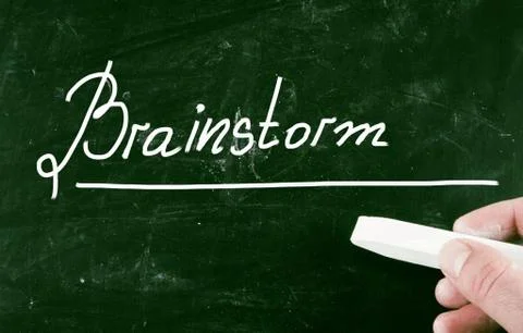 Brainstorm concept 스톡 일러스트