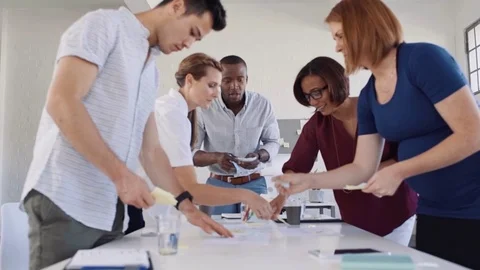 Brainstorm creative office Stock Footage